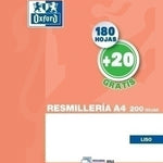 PAPEL OXFORD A4 200h LISO NARANJA