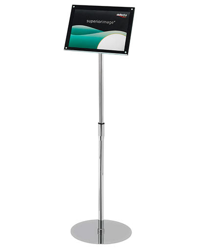 790845 portacartel y stand de informacin A4 Acero
