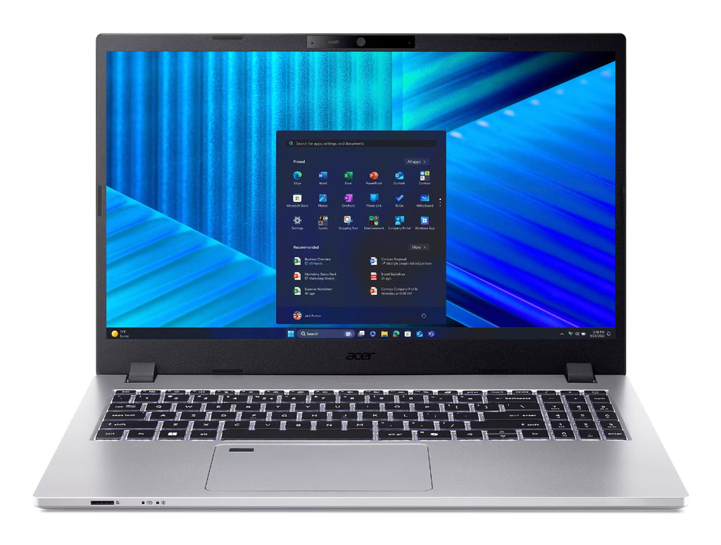 TravelMate P2 TMP215-75-G2-TCO-79EN Intel Core Ultra 7 155H Porttil 39 6 cm (15.6") Full HD 16 GB DDR5-SDRAM 512 GB SSD Wi-Fi 6 (802.11ax) Windows 11 Pro Plata