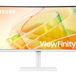 S65TC pantalla para PC 86 4 cm (34") 3440 x 1440 Pixeles UltraWide Quad HD LED Blanco