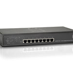 Switch Gigabit Ethernet PoE de 8 puertos  61.6W  802.3at PoE+  4 Puertos PoE