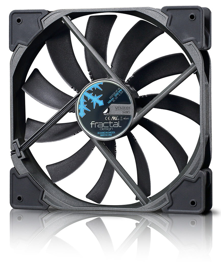 Venturi HF-14 Carcasa del ordenador Ventilador 14 cm Negro  Gris
