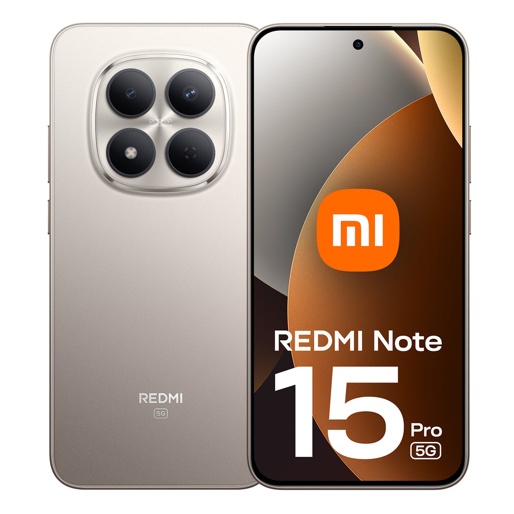 Redmi Note 15 Pro 5G 17 4 cm (6.83") SIM doble Android 15 USB Tipo C 8 GB 512 GB 6580 mAh Titanio