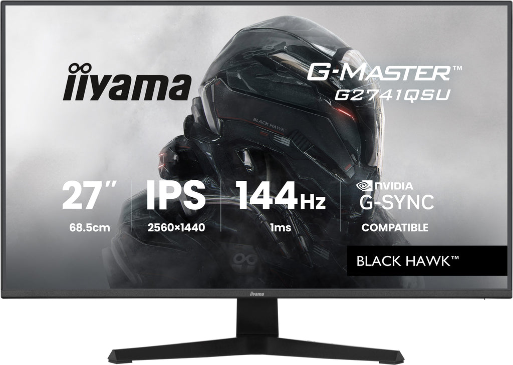 G-MASTER G2741QSU-B1 pantalla para PC 68 6 cm (27") 2560 x 1440 Pixeles 4K Ultra HD QLED Negro