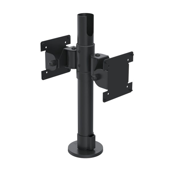 SpacePole POS SPV1103-FX-02 accesorio para terminal de punto de venta Montaje POS Negro Metal 75 x 75 mm 100 x 100 mm