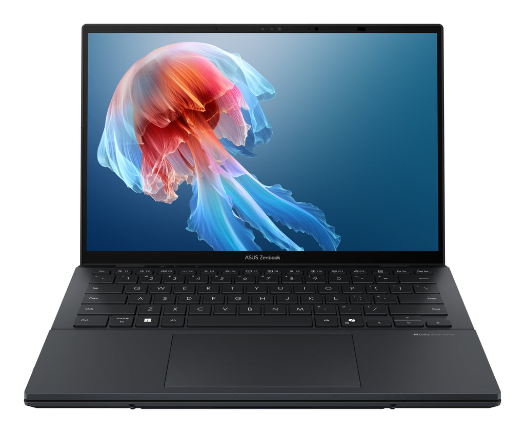 Zenbook Duo OLED UX8406CA-QL336W - Ordenador Porttil 14" WUXGA (Intel Core Ultra 7 255H  32GB RAM  1TB SSD  Arc 140T  Windows 11 Home) Gris Tintero - Teclado QWERTY espaol