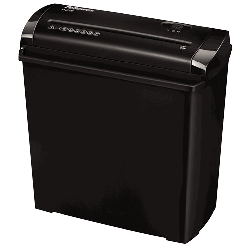 P-25S triturador de papel Corte en tiras 22 cm Negro  Gris