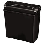 P-25S triturador de papel Corte en tiras 22 cm Negro  Gris