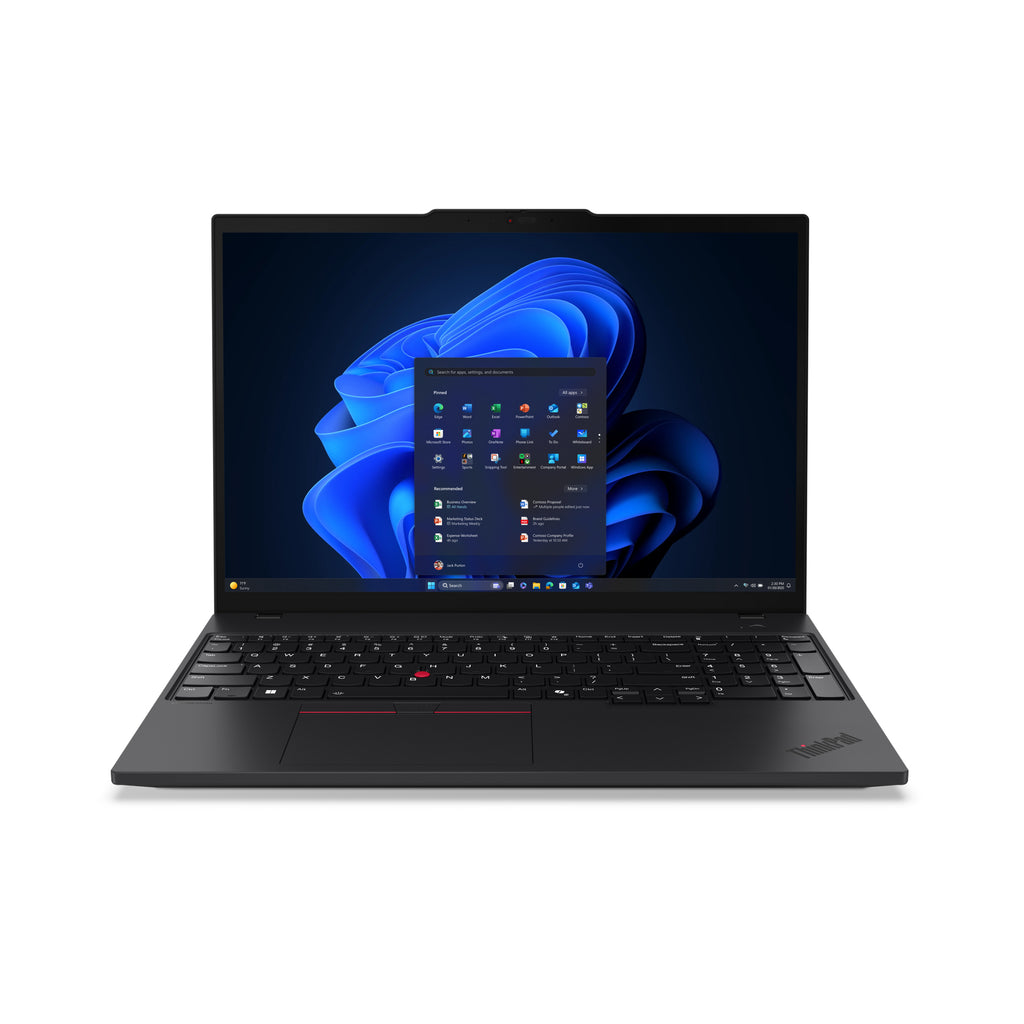 ThinkPad T16 Gen 4 (Intel) Intel Core Ultra 5 225U Porttil 40 6 cm (16") WUXGA 32 GB DDR5-SDRAM 1 TB SSD Wi-Fi 6E (802.11ax) Windows 11 Pro Espaol Negro