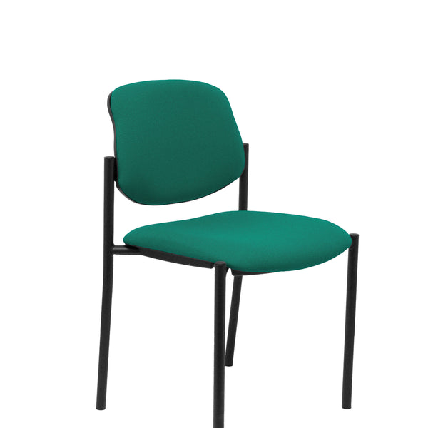 Silla fija Villalgordo bali verde chasis negro