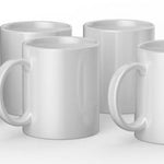 Blank tazn Blanco Universal 6 pieza(s)