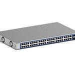GS748T Gestionado L2/L3/L4 Gigabit Ethernet (10/100/1000) Negro  Gris