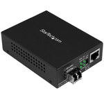 Conversor Compacto de Medios Ethernet Gigabit a Fibra Multimodo LC - 550m