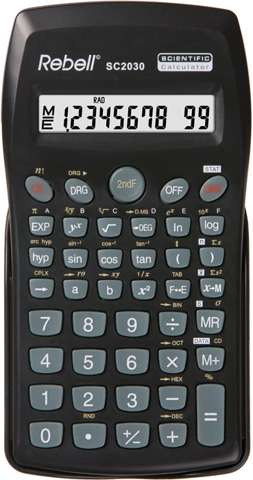 SC2030 calculadora Bolsillo Calculadora cientfica Negro
