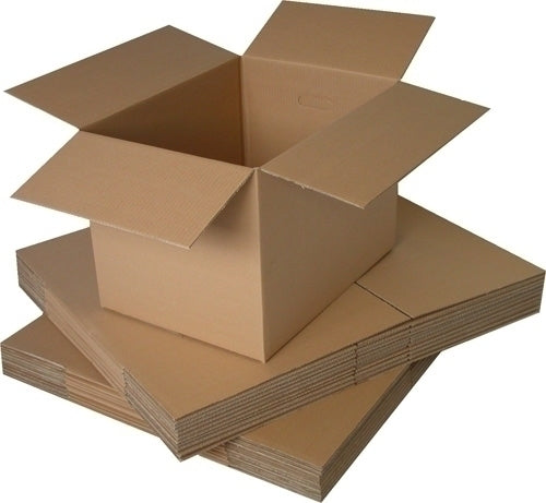 CAJA EMB. ANONIMA 600x400x290 8mm MARRON - Pack de 5 unidades