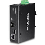 TI-F11SFP convertidor de medio 1000 Mbit/s Negro