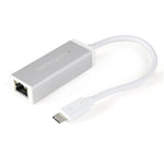 Adaptador de Red Ethernet Gigabit USB-C - Aluminio - Compatible con Puertos Thunderbolt 3 - Adaptador de Red LAN Externo USB Tipo C a RJ45