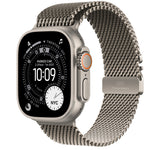 Apple Watch Ultra 3 GPS + Cellular 49mm Titanio Negro con Correa Milanese Loop en Titanio Negro - Talla L
