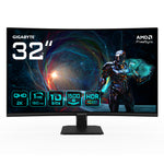 GS32QCA 31.5" Monitor Curvo para Gaming QHD - 2560 x 1440  180Hz  1ms  250 cd/m  FreeSync  HDR Ready  HDMI 2.0  DisplayPort 1.4