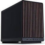 A3-mATX Micro Torre Negro  Madera