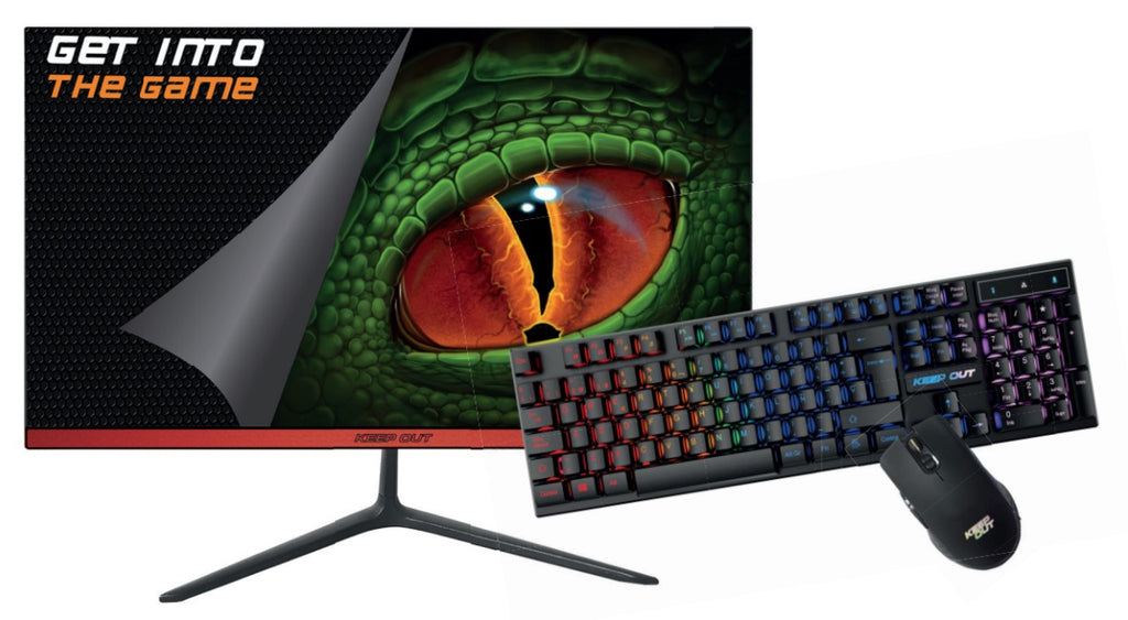 XGM22KITV2 pantalla para PC 54 6 cm (21.5") 1920 x 1080 Pixeles Full HD LED Negro  Rojo