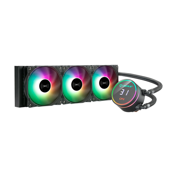 AquaStorm 360 Procesador Sistema de refrigeracin lquida todo en uno 12 cm Negro 1 pieza(s)