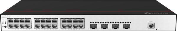 CloudEngine S5735-L24P4S-A-V2 Gestionado L3 Gigabit Ethernet (10/100/1000) Energa sobre Ethernet (PoE) 1U Negro  Plata