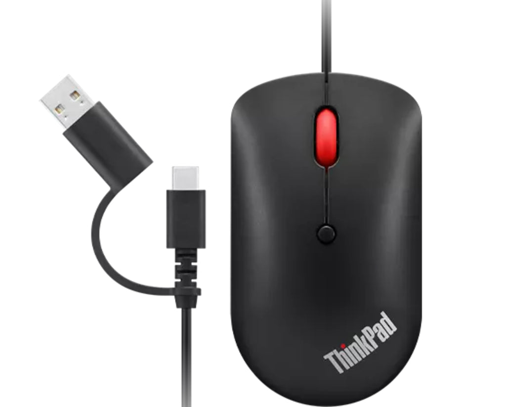 4Y51D20850 ratn Oficina Ambidextro USB Tipo C ptico 2400 DPI