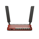 L009UiGS-2HaxD-IN router inalmbrico Gigabit Ethernet Banda nica (2 4 GHz) Rojo