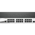 DGS-1210-28/ME Gestionado L2 Gigabit Ethernet (10/100/1000) 1U Negro