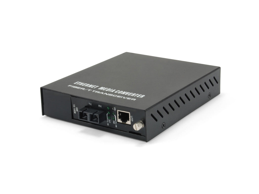 FVM-1101 convertidor de medio 100 Mbit/s 1310 nm Negro