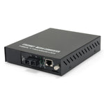 FVM-1101 convertidor de medio 100 Mbit/s 1310 nm Negro