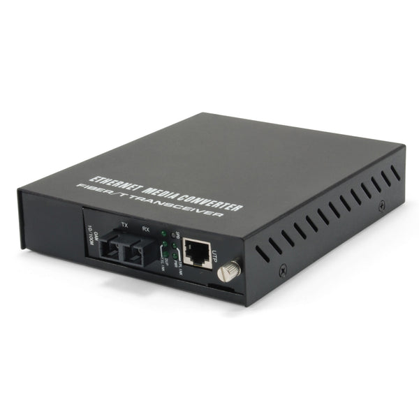 FVM-1101 convertidor de medio 100 Mbit/s 1310 nm Negro