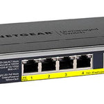 GS108PP No administrado Gigabit Ethernet (10/100/1000) Energa sobre Ethernet (PoE) Negro