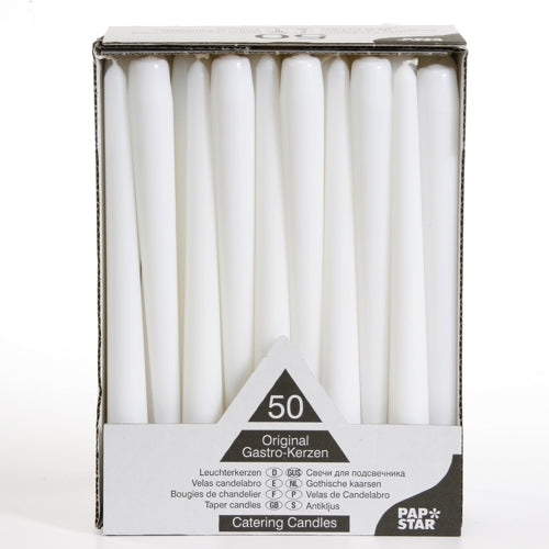 17966 vela Cilindro Blanco 50 pieza(s)