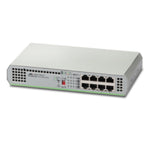 AT-GS910/8-50 No administrado Gigabit Ethernet (10/100/1000) Gris