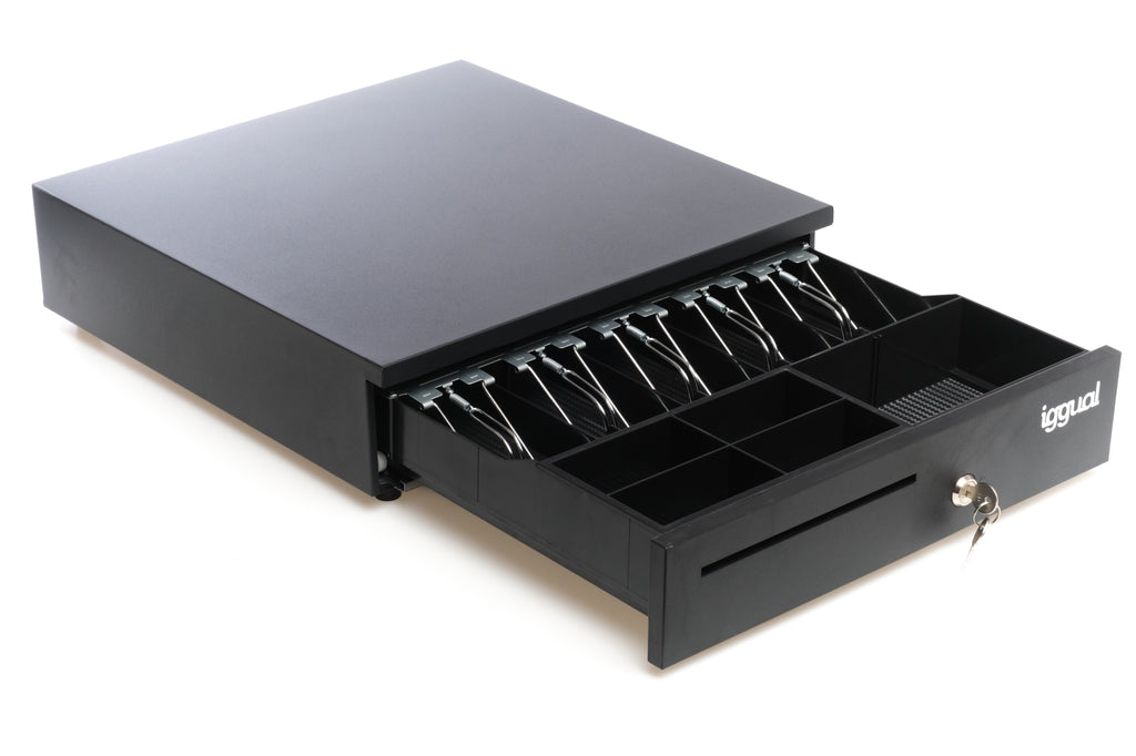 Cajn Portamonedas IRON-35 42cm 5+6 negro
