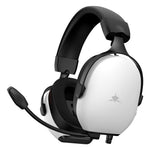 FOX Auriculares Almbrico Diadema Juego Blanco  Negro
