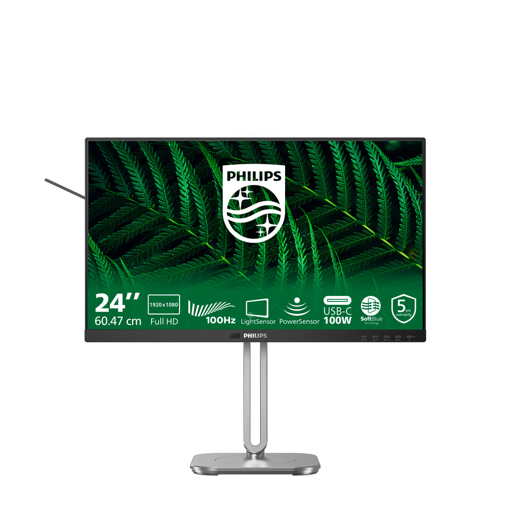 5000 series 24B2G5301/00 pantalla para PC 60 5 cm (23.8") 1920 x 1080 Pixeles Full HD LCD Negro