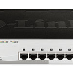 DGS-1210-08P Gestionado L2 Gigabit Ethernet (10/100/1000) Energa sobre Ethernet (PoE) Negro