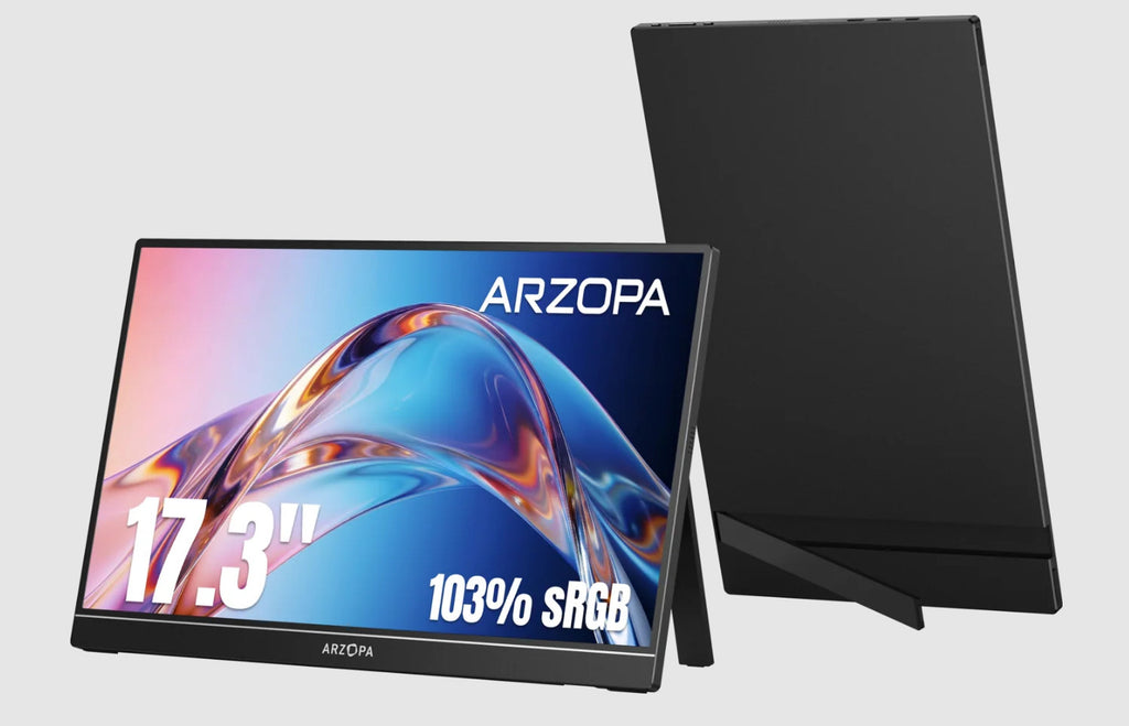 A1M Monitor porttil Negro 43 9 cm (17.3") LCD 1920 x 1080 Pixeles