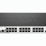 DGS-1210-28MP switch Gestionado L2 Gigabit Ethernet (10/100/1000) Energa sobre Ethernet (PoE) 1U Negro  Gris