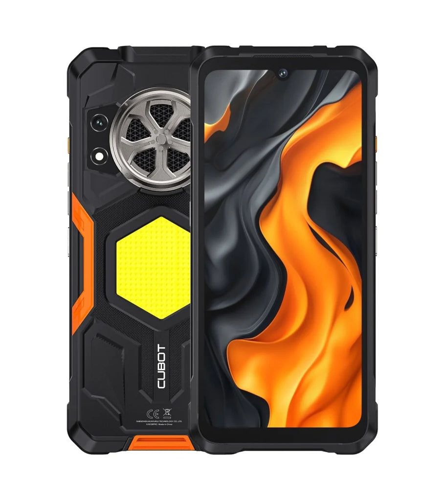 KK Power 5 17 5 cm (6.88") SIM doble Android 15 4G USB Tipo C 6 GB 128 GB 15300 mAh Negro  Naranja