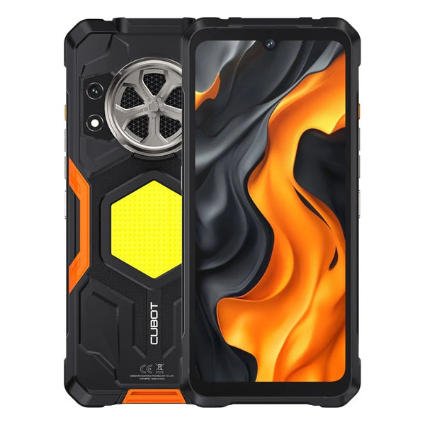 KK Power 5 17 5 cm (6.88") SIM doble Android 15 4G USB Tipo C 6 GB 128 GB 15300 mAh Negro  Naranja