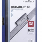 Duraclip 60 archivador PVC Azul  Transparente