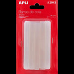 APLI BARRAS ADHESIVAS PARA PISTOLA DE SILICONA CALIENTE 11MM X 10CM 10U