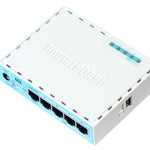 RB750GR3 router Gigabit Ethernet Turquesa  Blanco