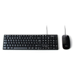 LL-KB-816-COMBO teclado USB Espaol Negro