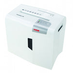 X5 triturador de papel Corte en partculas 58 dB 22 cm Plata  Blanco