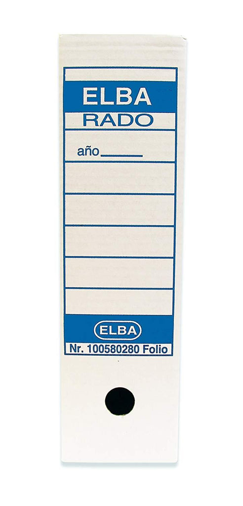 CAJA ARCH. DEFINITIVO ELBA F BL 100MM 100580280